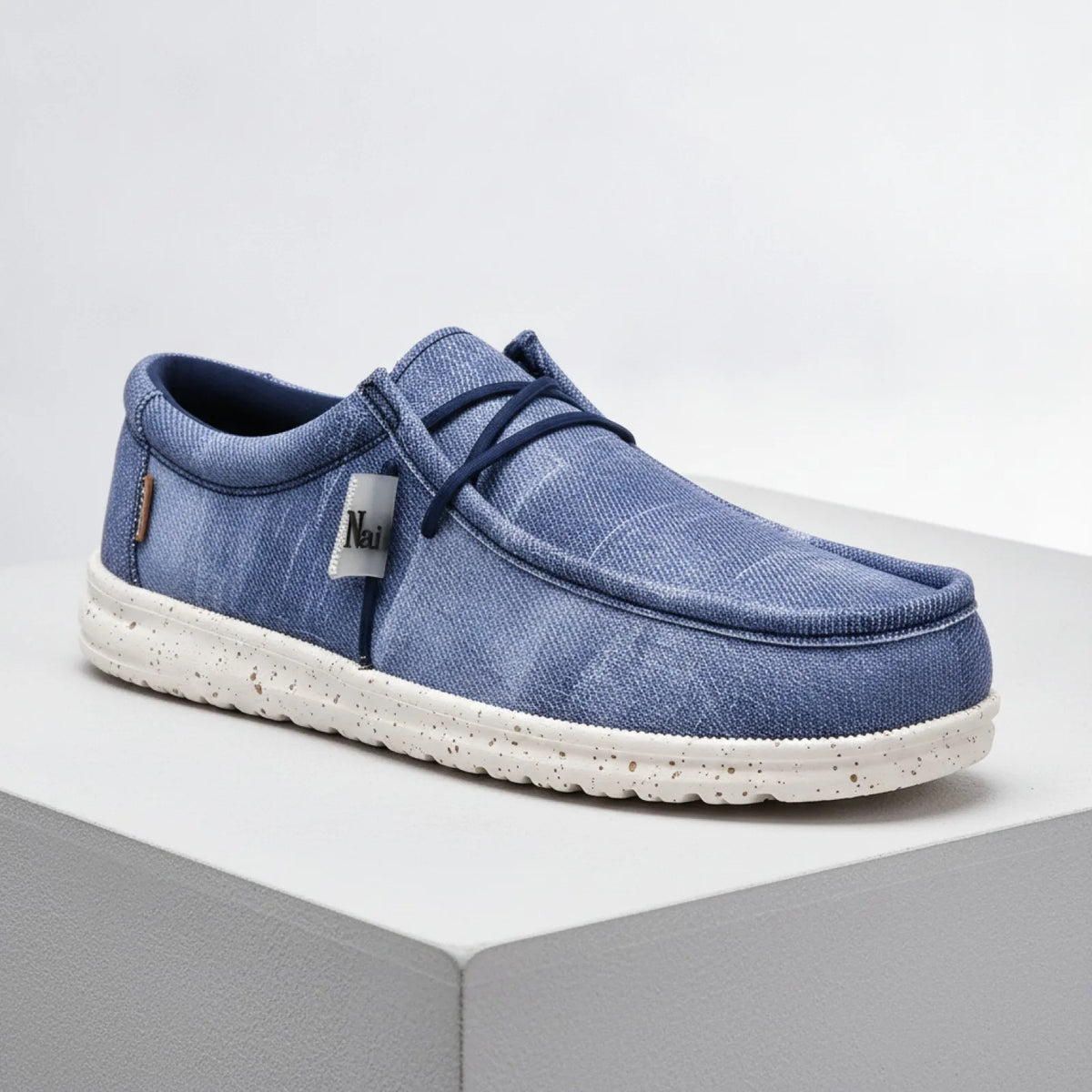 NOVA Mocassins Homme Respirants Effet Jeans