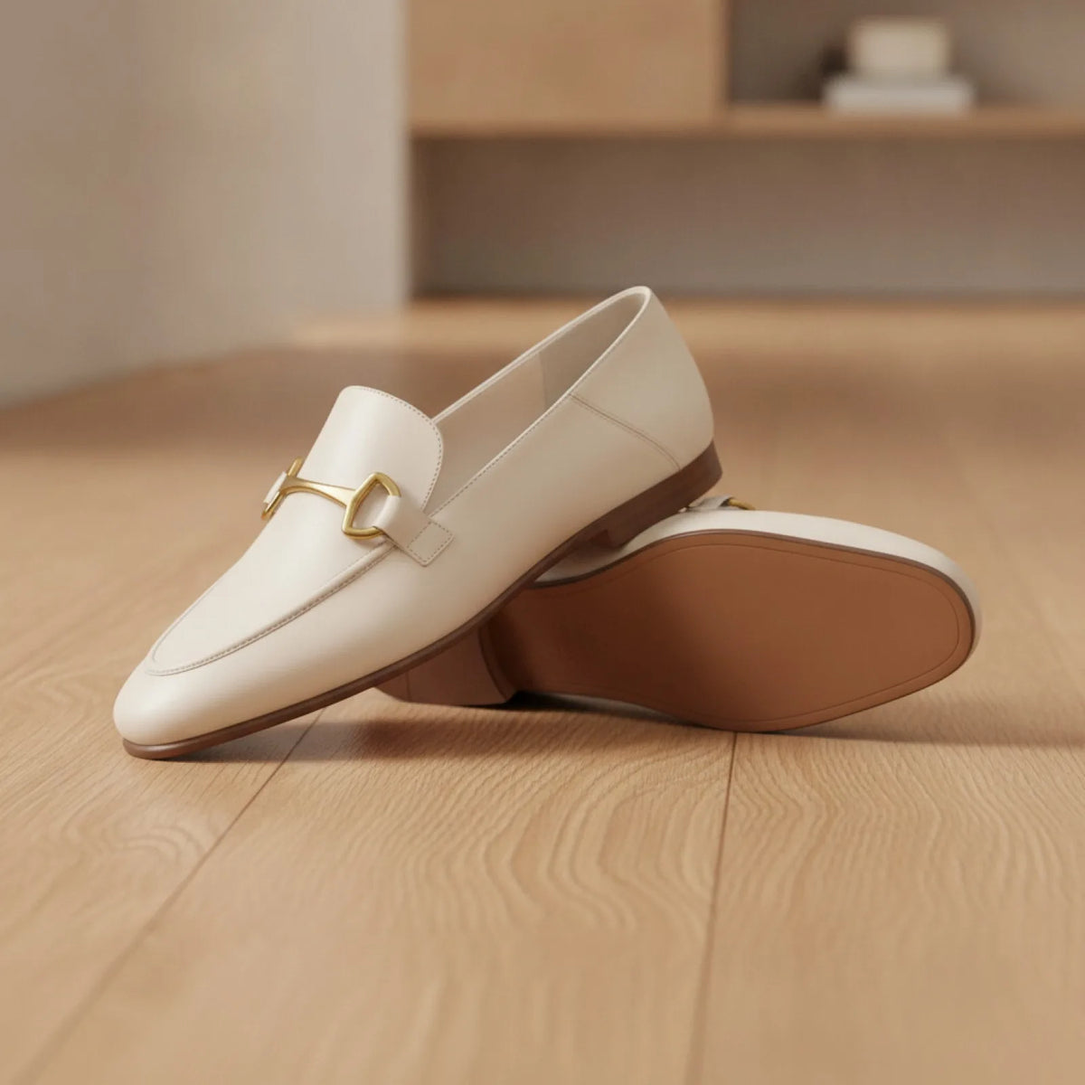 BrandX Mocassins Cuir Véritable Homme & Élégants