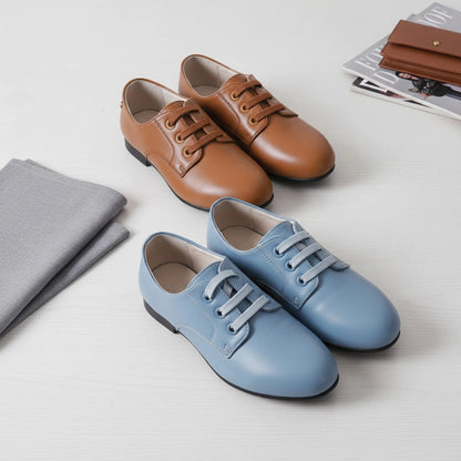 Néo Mocassins Garçon Lacets Élastiques Confort Élégant
