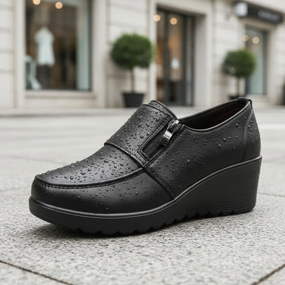 LUX Mocassins femme confort, imperméables, style élégant