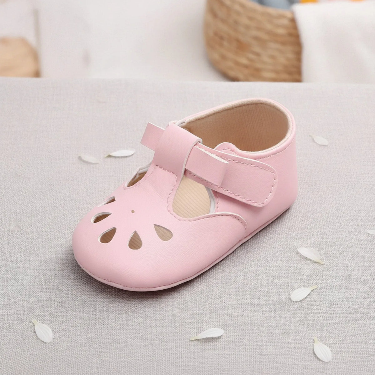 Nova Mocassins bébé fille: premiers pas souples