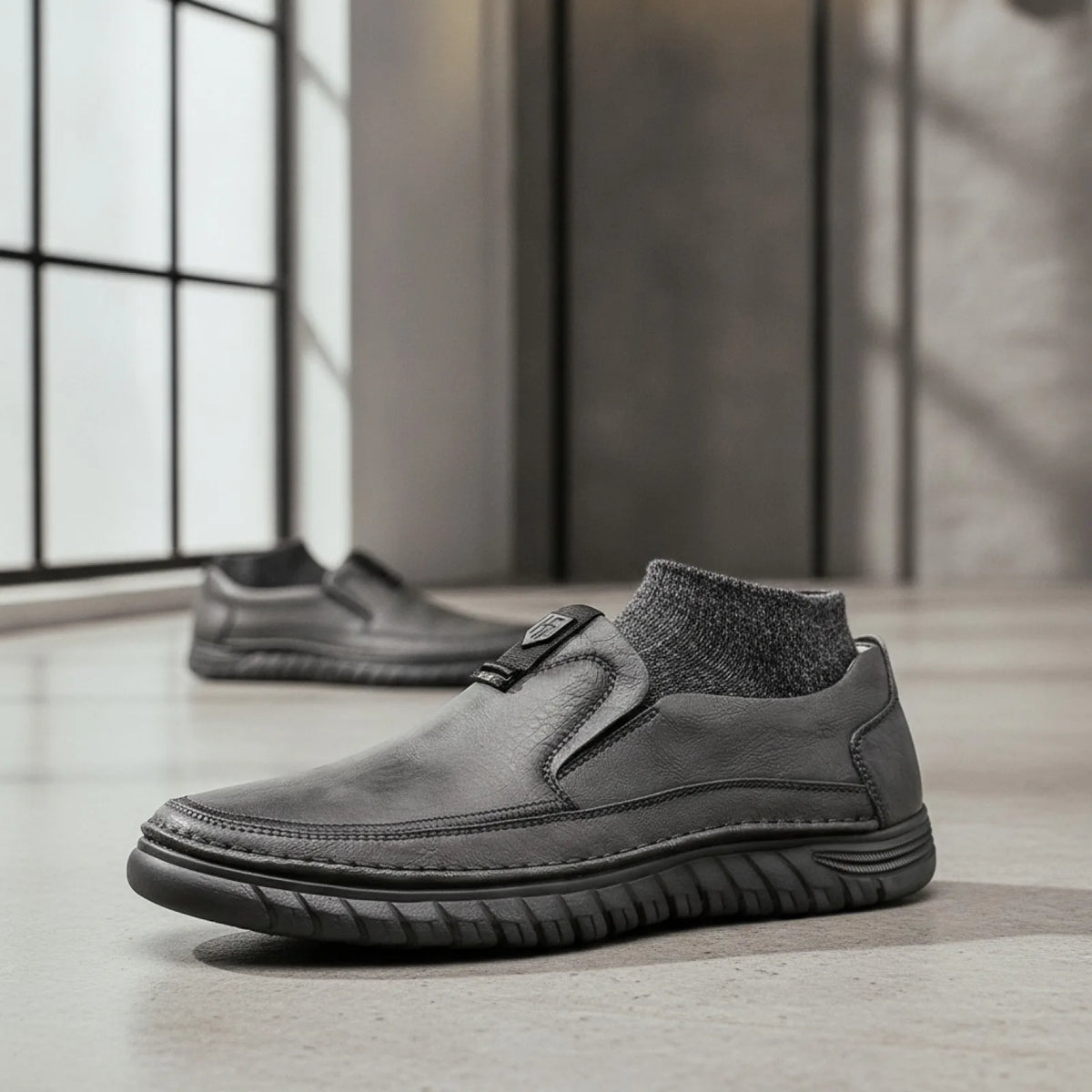Mocassins Cuir Végan - Confort Homme, Style Raffiné