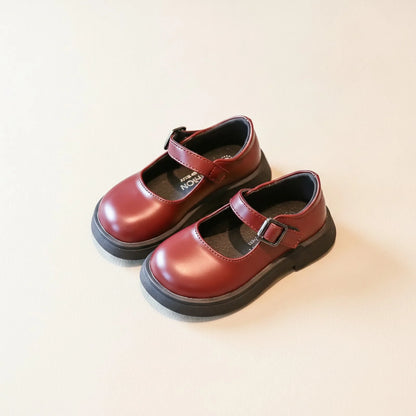 BrandX Mocassins Fille Style Cuir Végan à Bride Scratch