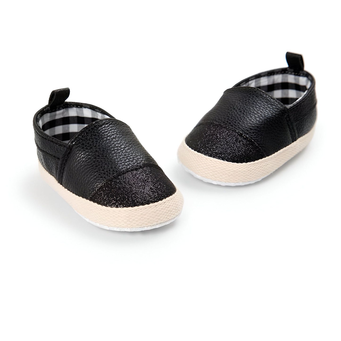 Kido | Mocassins Bébé Fille Bicolores Brillants Souples