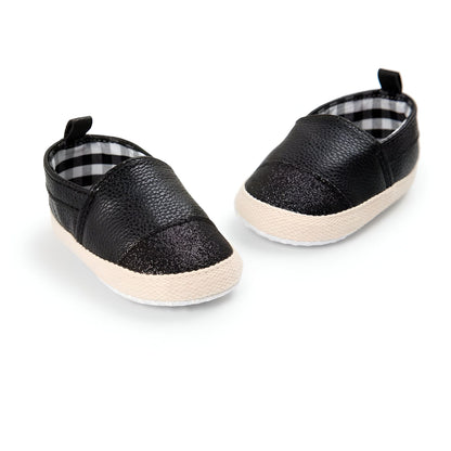 Kido | Mocassins Bébé Fille Bicolores Brillants Souples
