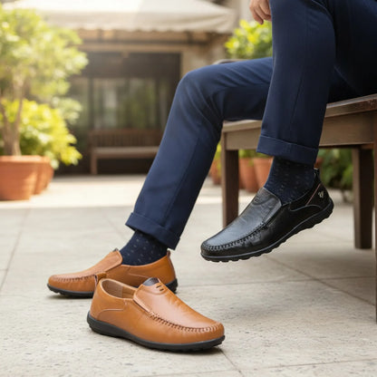 Mocassins Homme Cuir Synthétique Style Raffiné - Nova