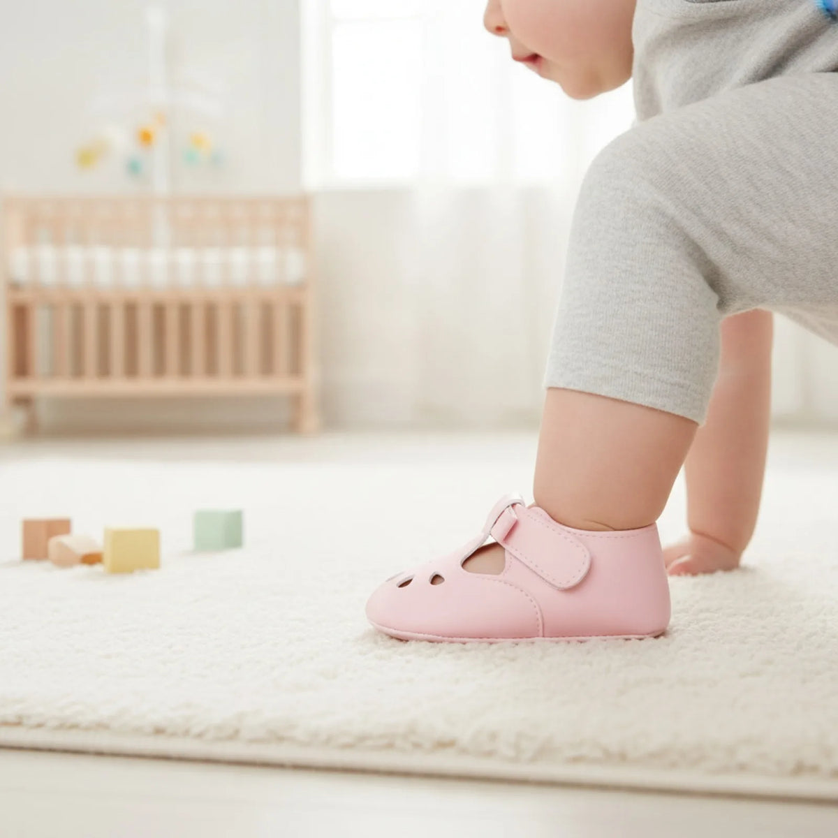 Nova Mocassins bébé fille: premiers pas souples
