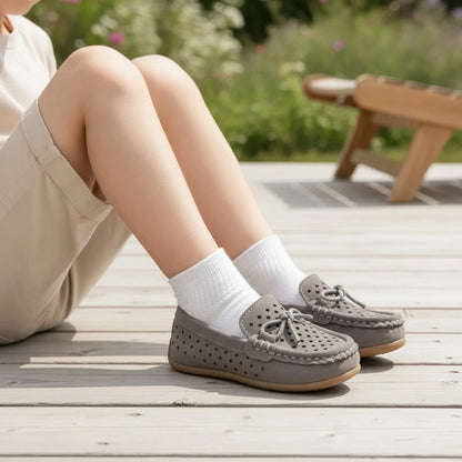 NovaMoc Mocassins Garçon Aspect Daim Respirants