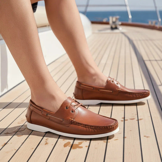 Nova Mocassins Homme Cuir PU Original Confort