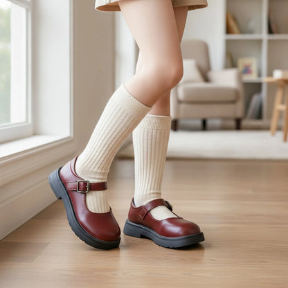 BrandX Mocassins Fille Style Cuir Végan à Bride Scratch