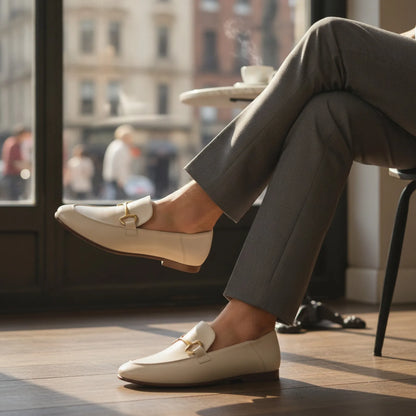 BrandX Mocassins Cuir Véritable Homme & Élégants
