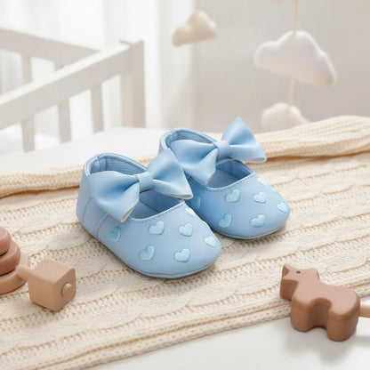 Chic&Co Mocassins bébé fille cuir synthétique coeur