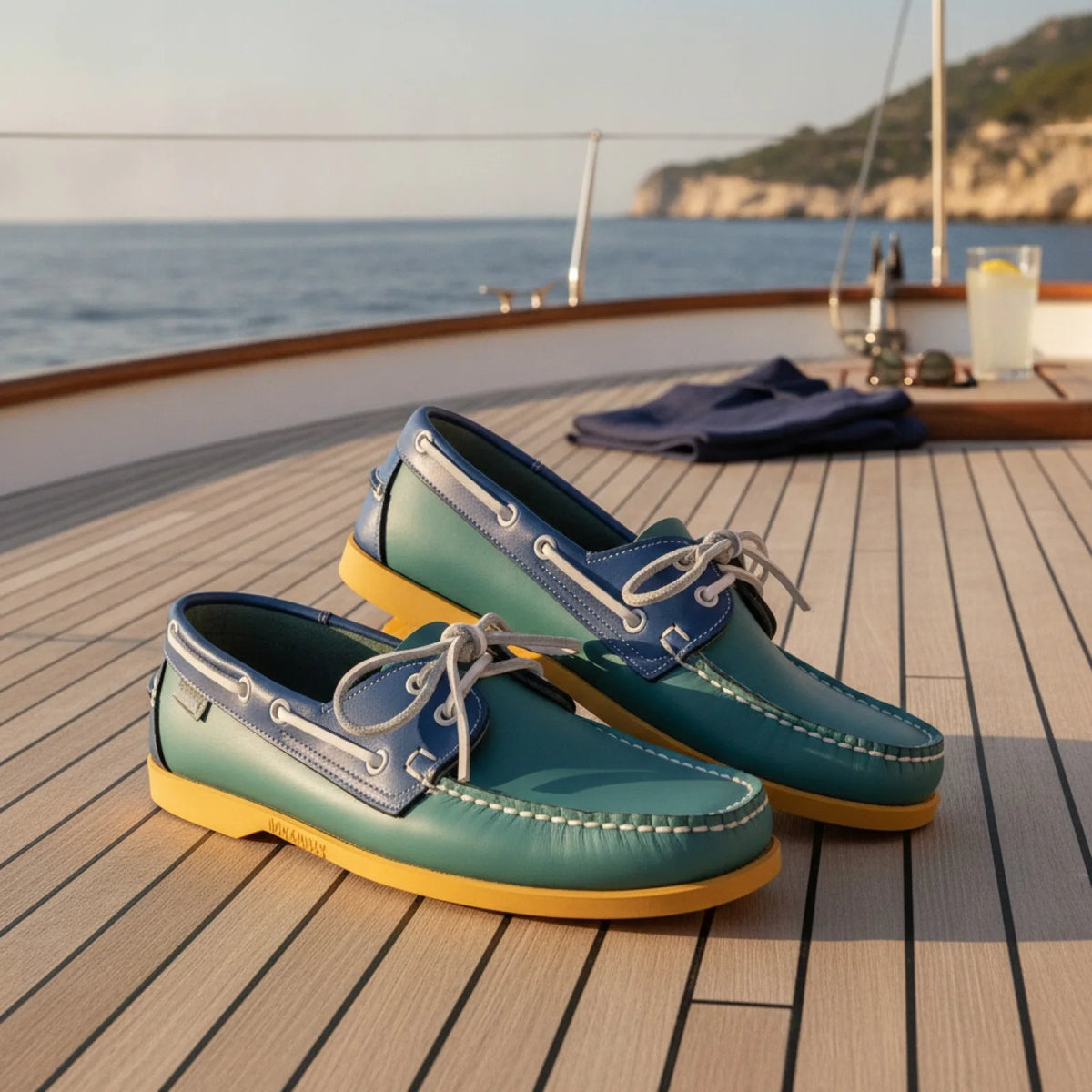 Mocassins Bateau Homme - Cuir Véritable