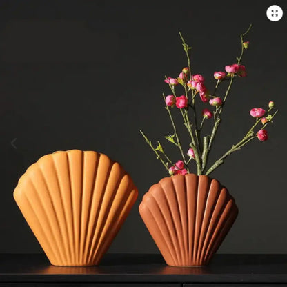 Coquillage vase