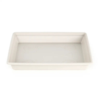 Coupelle carrée pour pot de fleur