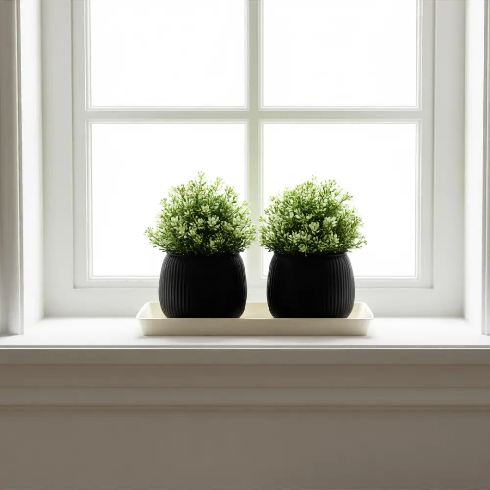 Coupelle rectangulaire pot de fleur