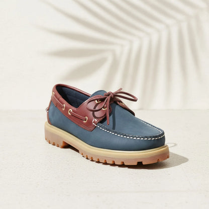 Elite Mocassins Cuir Véritable Style Britannique Homme