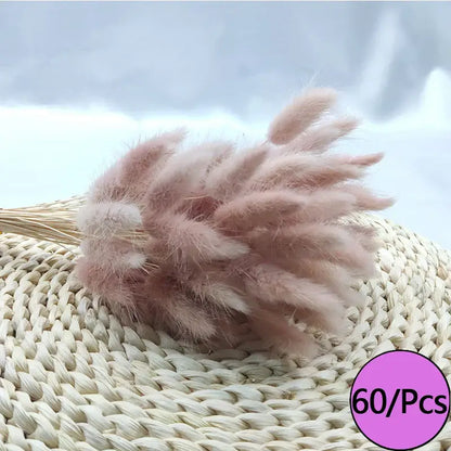 Fleurs séchées colorées