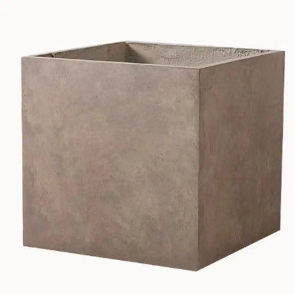 Grand pot de fleur carré