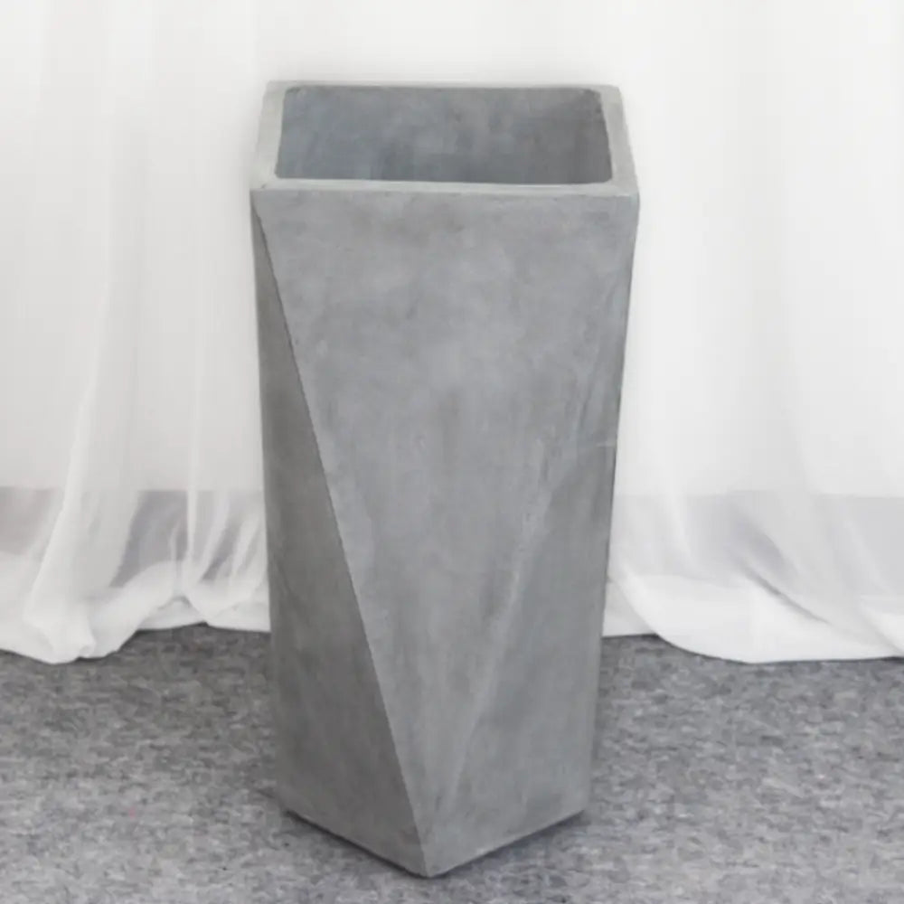 Grand pot de fleur de couleur