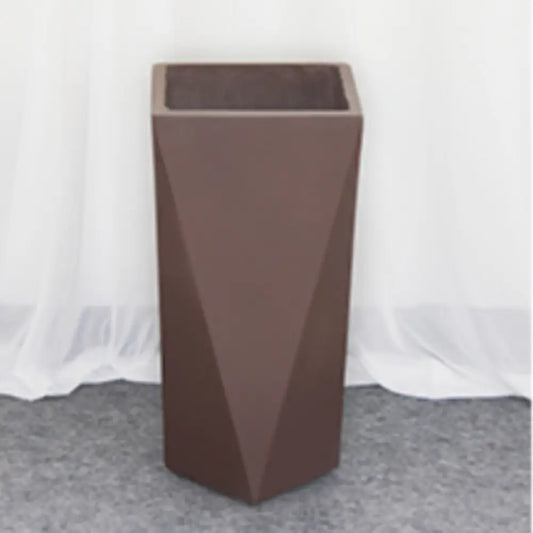 Grand pot de fleur de couleur