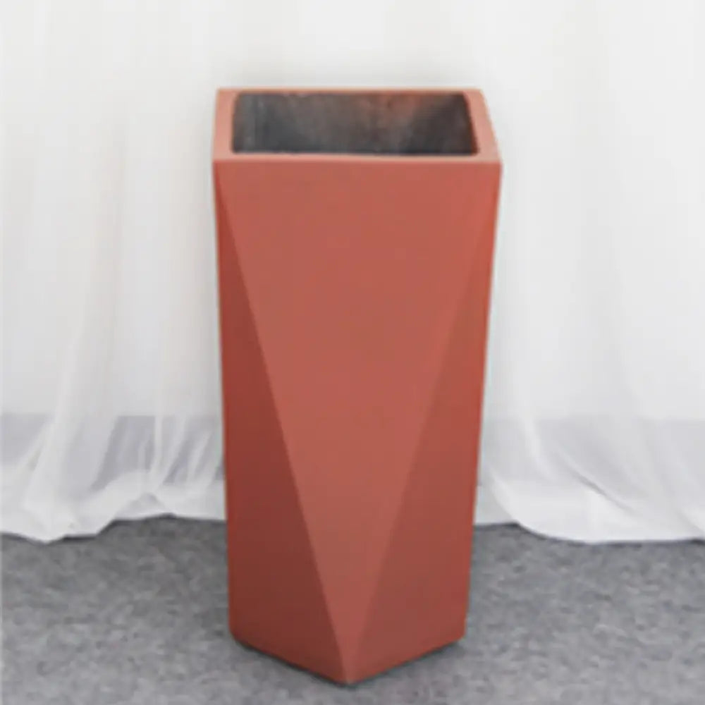 Grand pot de fleur de couleur