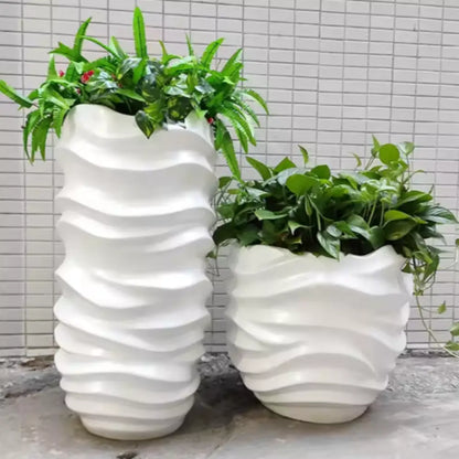 Grand pot de fleur déco intérieur