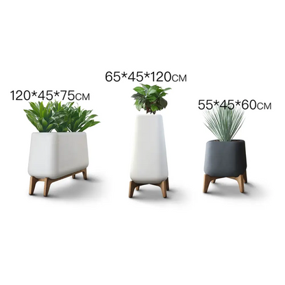 Lot de 3 Grand pot de fleur design