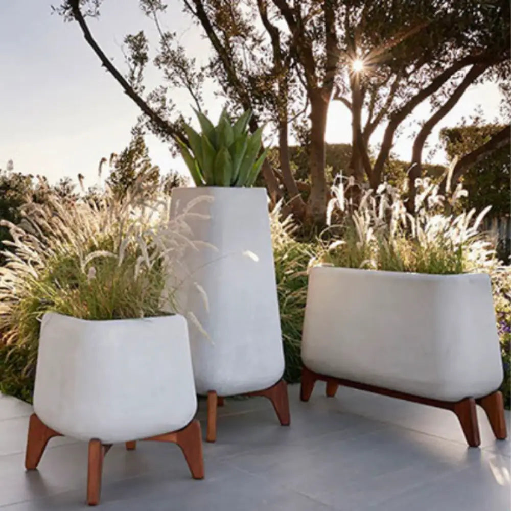 Lot de 3 Grand pot de fleur design