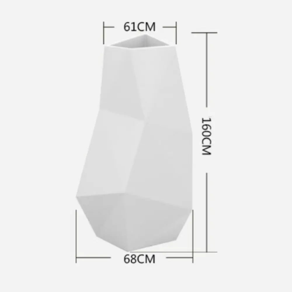 Lot de 3 Grand pot de fleur design extérieur