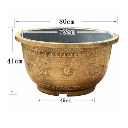 Grand pot de fleur diamètre 80 cm