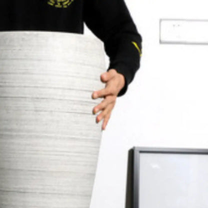 Grand pot de fleur en grès