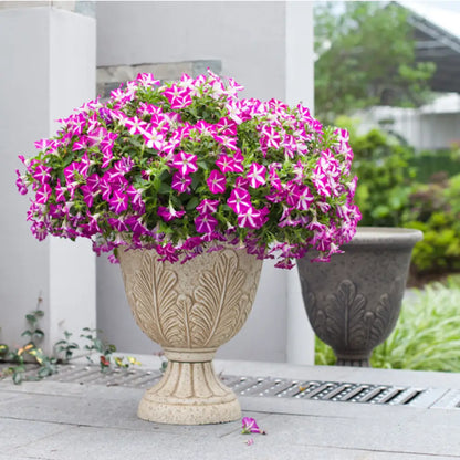 Grand pot de fleur extérieur en résine