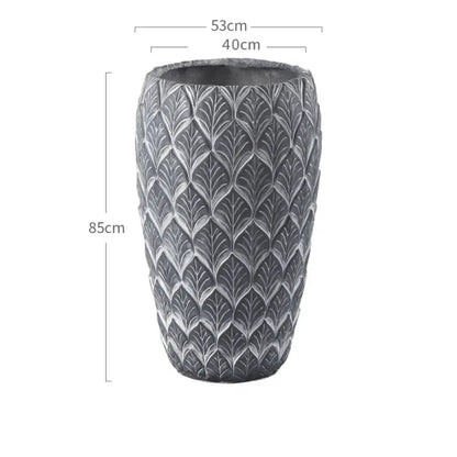 Grand pot de fleur extérieur