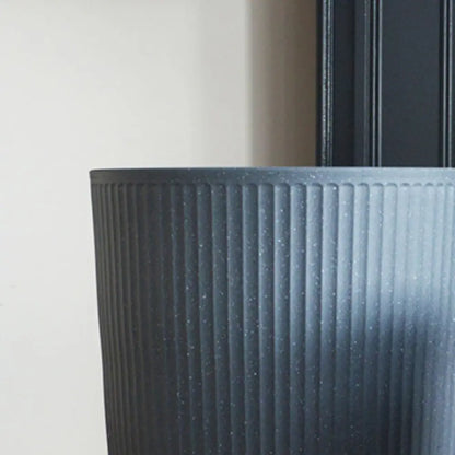 Grand pot de fleur gris anthracite