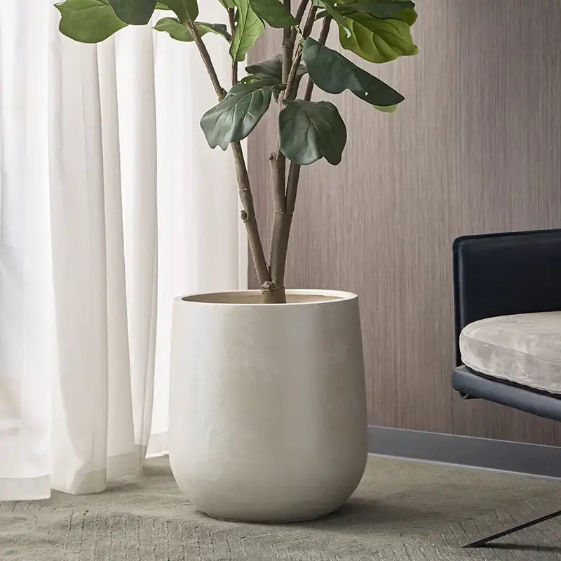 Grand pot de fleur intérieur