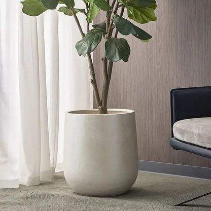 Grand pot de fleur intérieur