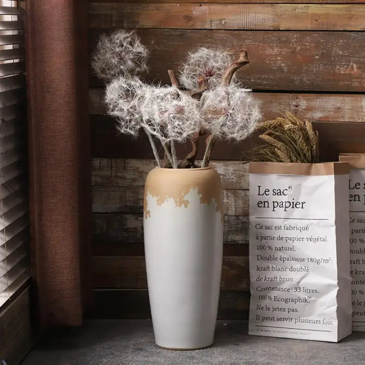 Grand vase à mettre au sol