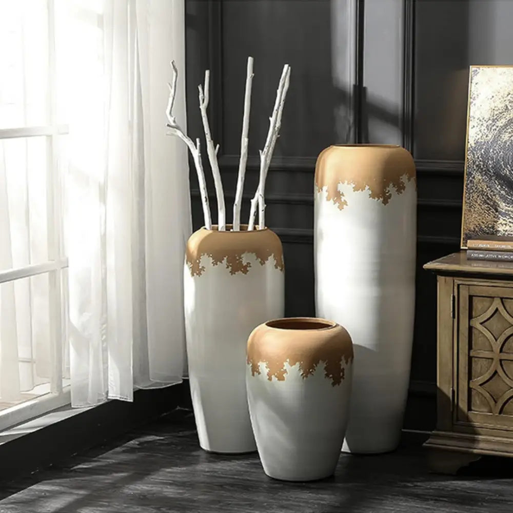 Grand vase à mettre au sol