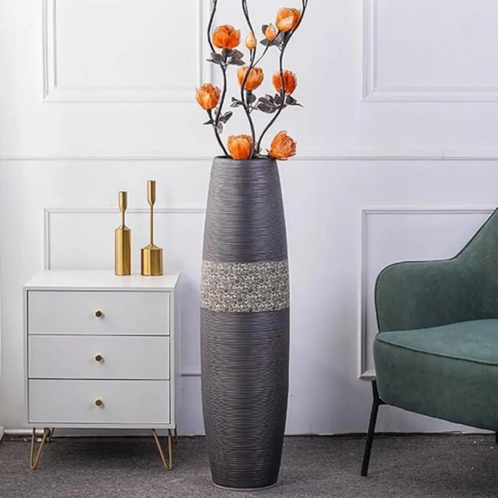 Grand vase à poser au sol 100 cm