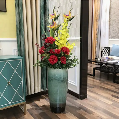 Grand vase à poser au sol design