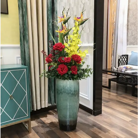 Grand vase à poser au sol design