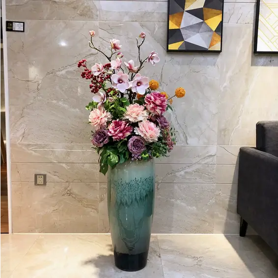 Grand vase à poser au sol design