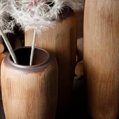 Grand vase à poser au sol extérieur