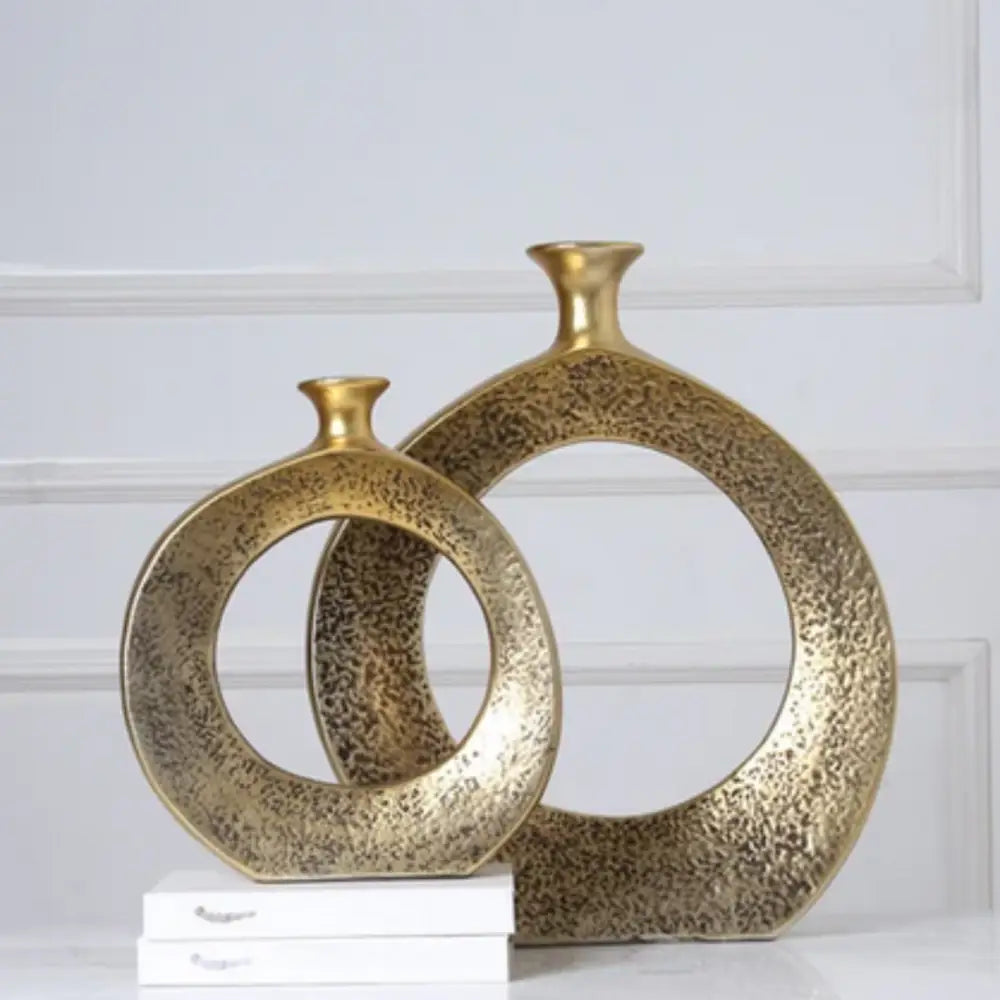 Grand vase avec pampas