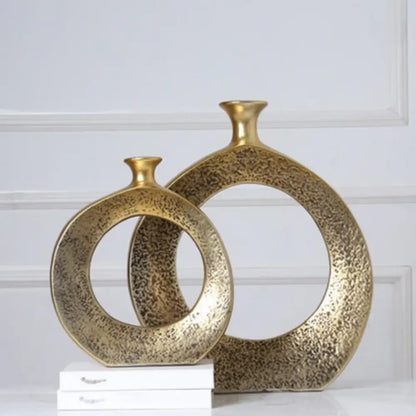 Grand vase avec pampas