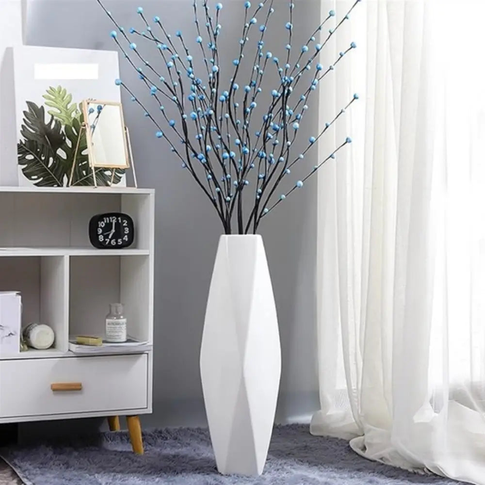 Grand vase blanc design