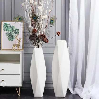 Grand vase blanc design