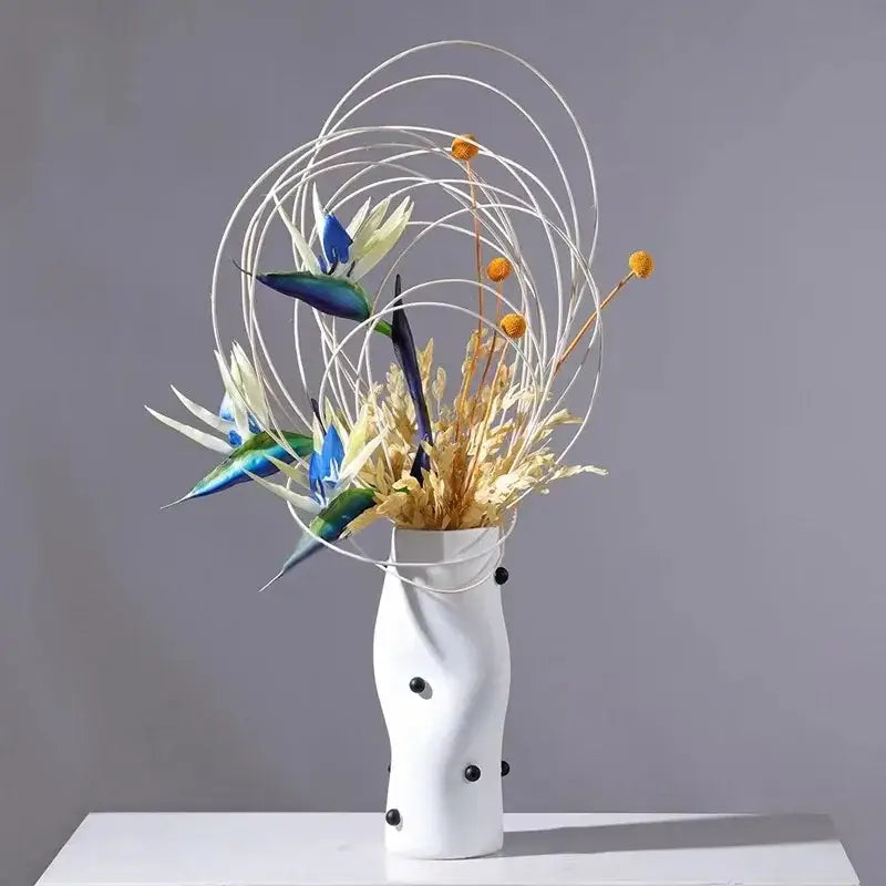 Grand vase de fleurs