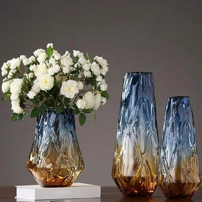 Grand vase en verre